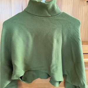 Forever 21 Olive Turtleneck Sweater
